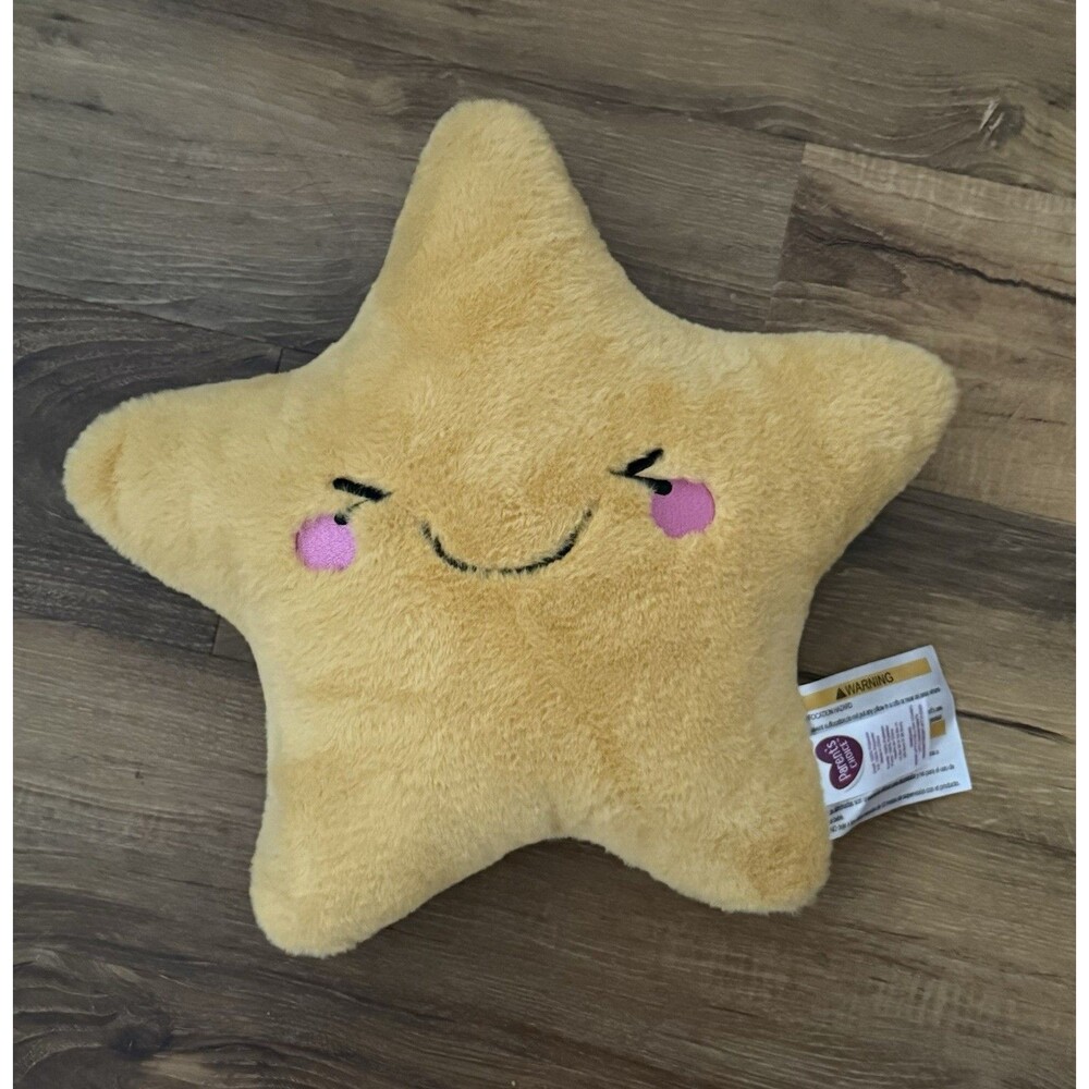Parents Choice Yellow Star‎ Space Moon Room Decor Toddler Pillow Plush 16” Soft
